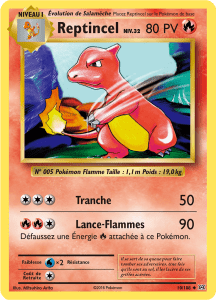 Reptincel - XY Évolutions - 010 - Peu commune