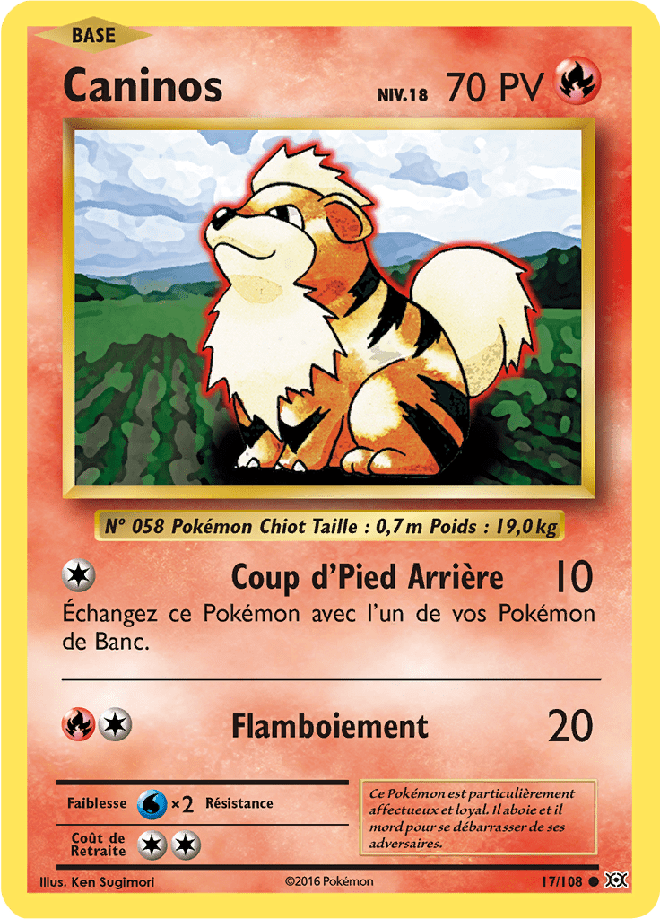 Caninos - XY Évolutions - 017 - Commune