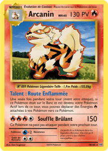 Arcanin - XY Évolutions - 018 - Rare