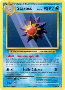 Staross - XY Évolutions - 031 - Rare