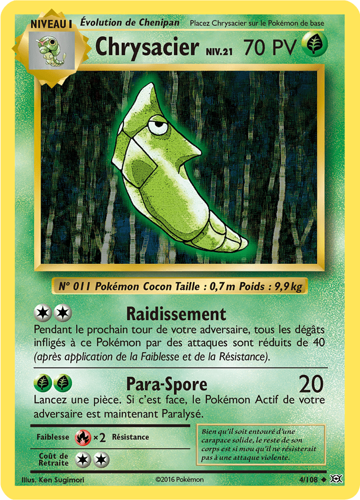 Chrysacier - XY Évolutions - 004 - Peu commune