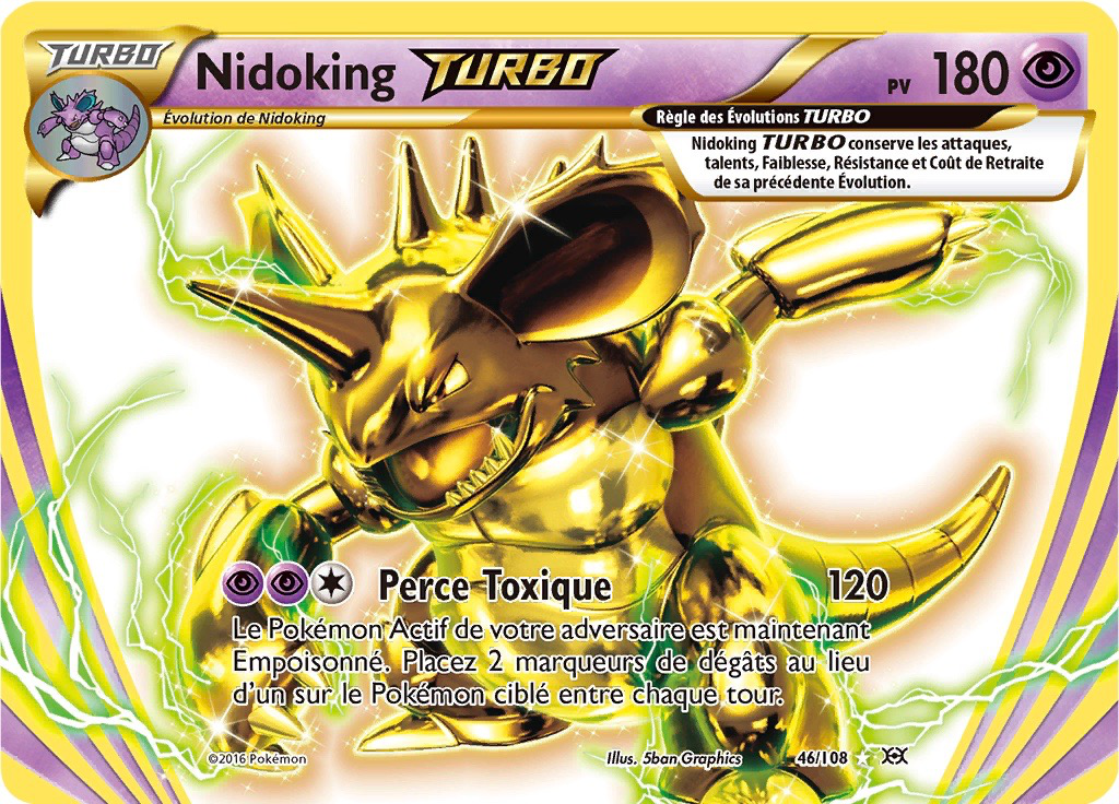 Nidoking - XY Évolutions - 046 - TURBO rare