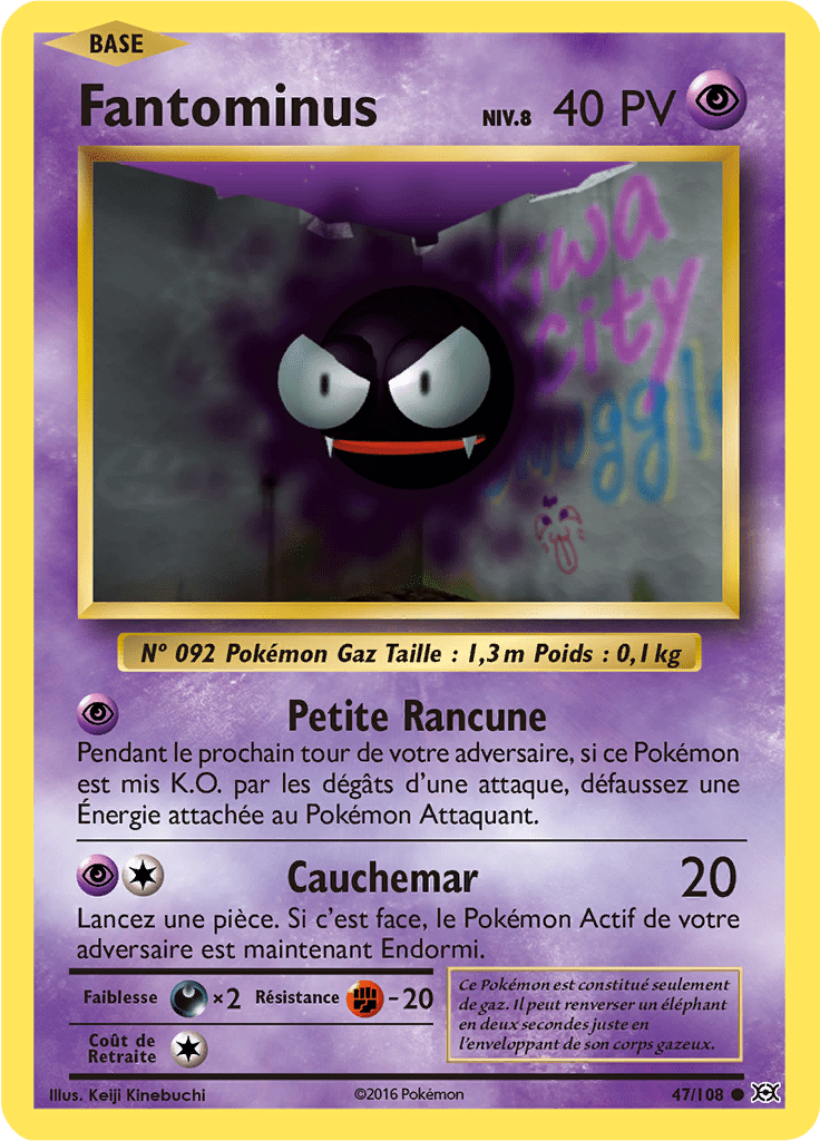 Fantominus - XY Évolutions - 047 - Commune