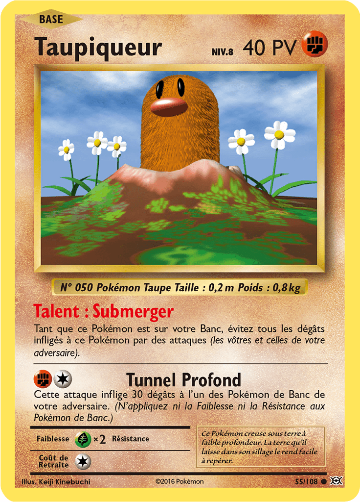 Taupiqueur - XY Évolutions - 055 - Commune