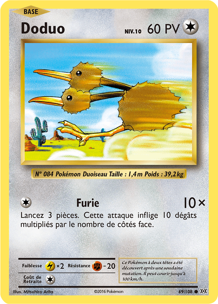 Doduo - XY Évolutions - 069 - Commune