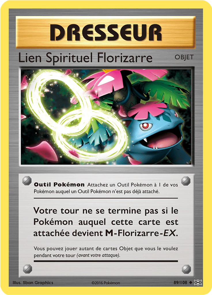 Lien Spirituel Florizarre - XY Évolutions - 089 - Peu commune