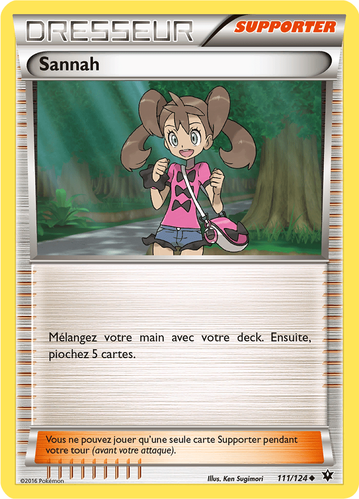 Shauna - XY Impact des Destins - 111 - Peu commune