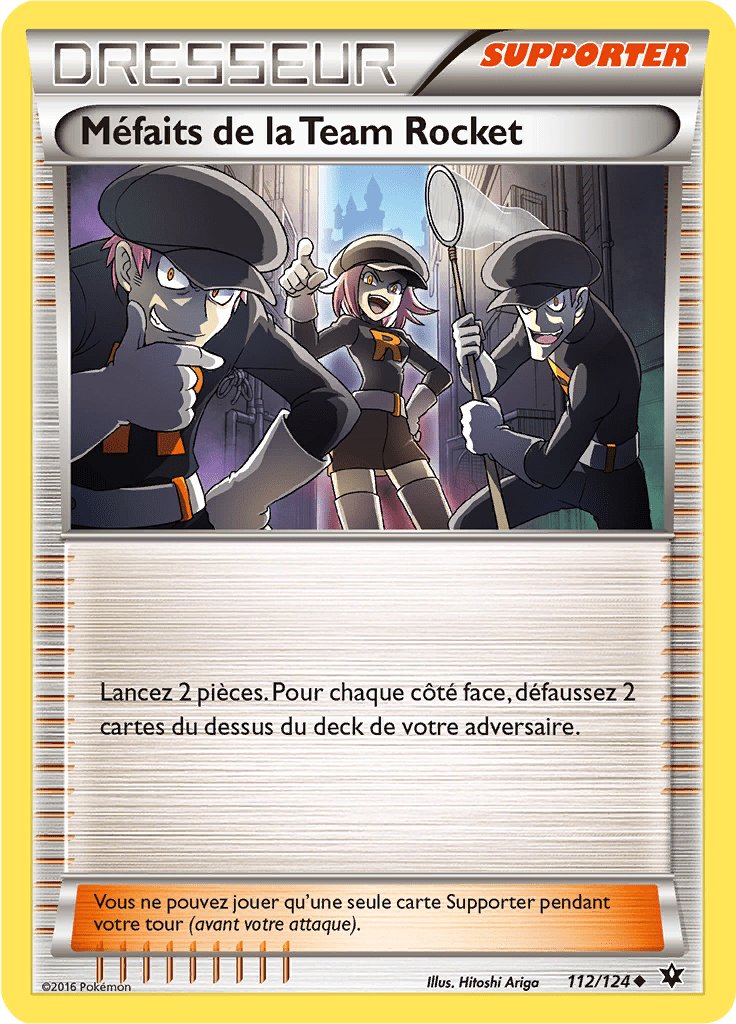 Méfaits de la Team Rocket - XY Impact des Destins - 112 - Peu commune