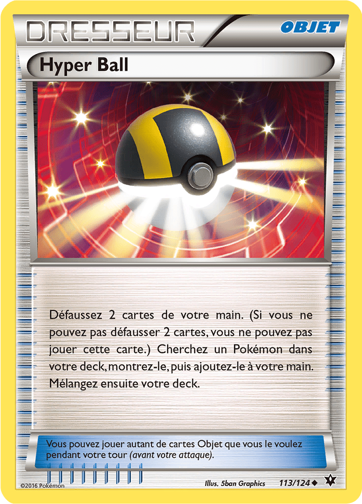 Hyper Ball - XY Impact des Destins - 113 - Peu commune