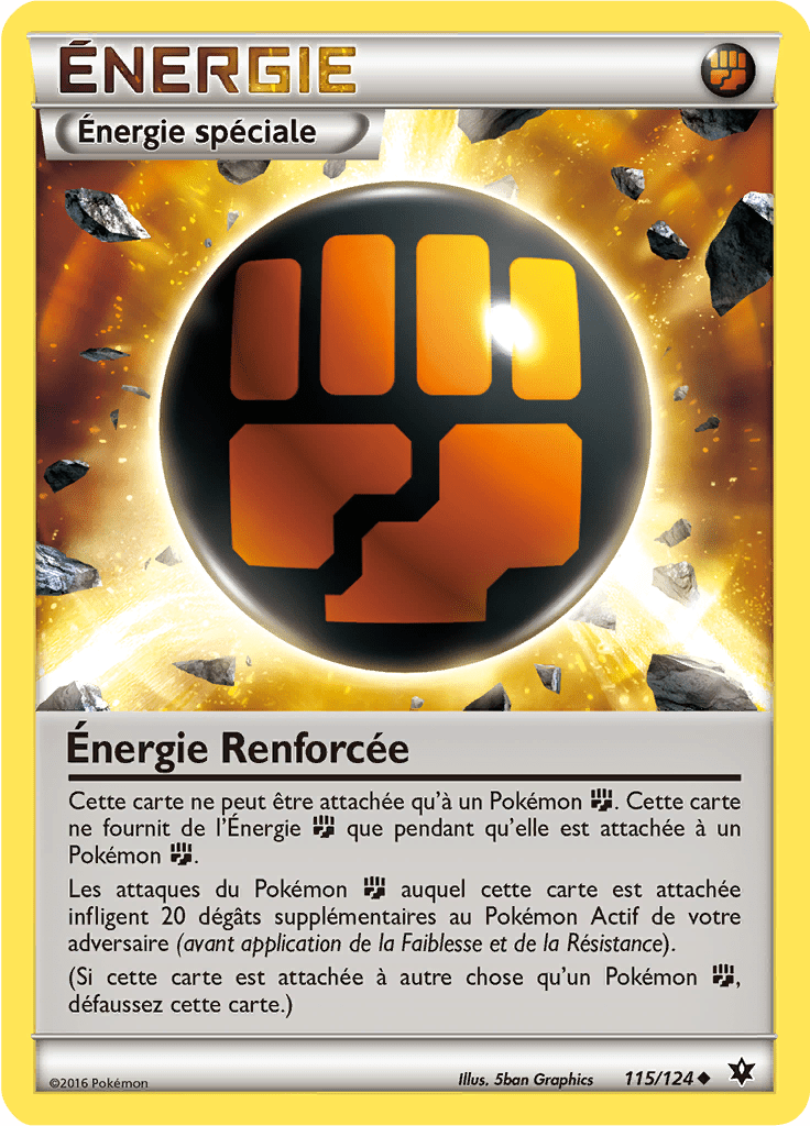 Énergie Renforcée - XY Impact des Destins - 115 - Peu commune