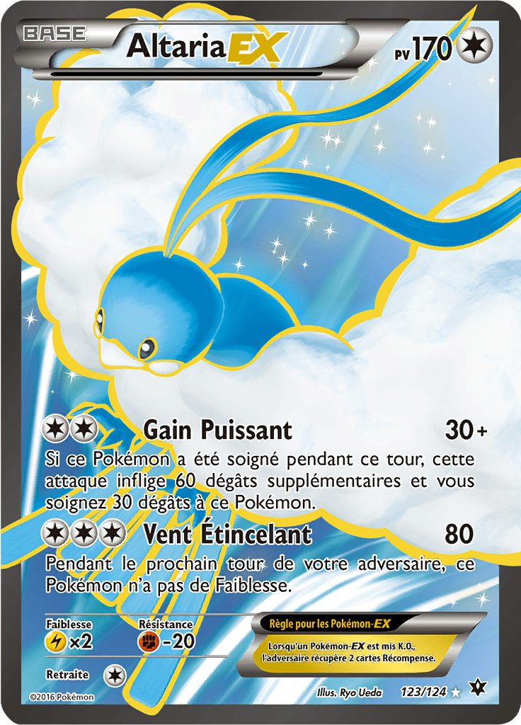 Altaria - XY Impact des Destins - 123 - Holographique rare EX