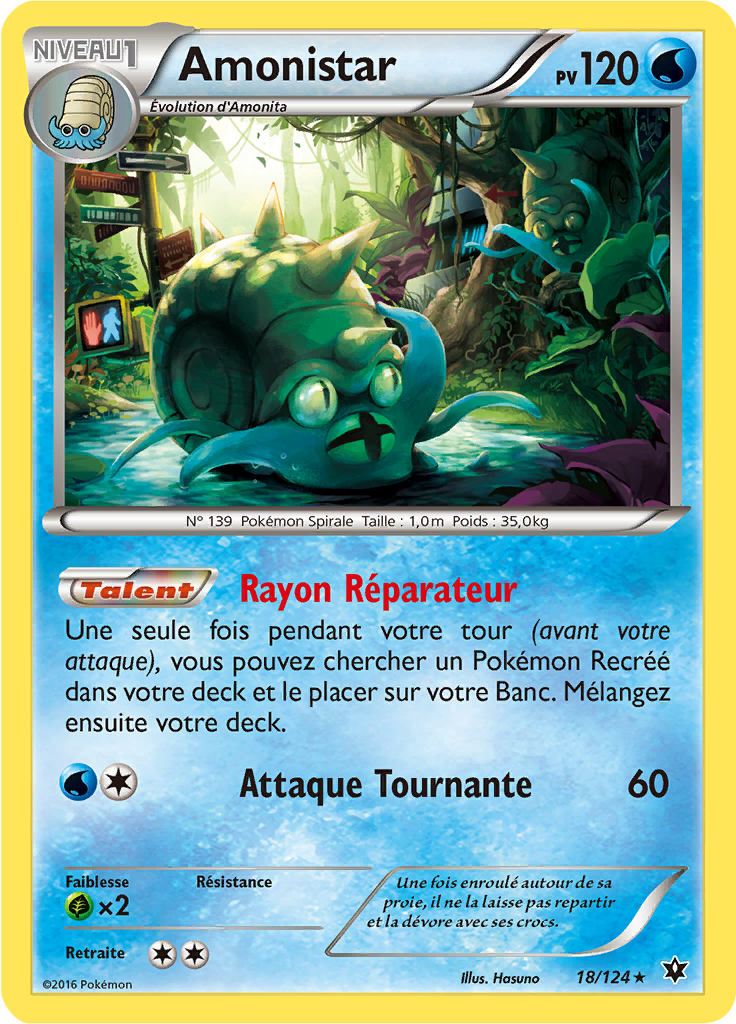 Amonistar - XY Impact des Destins - 018 - Rare