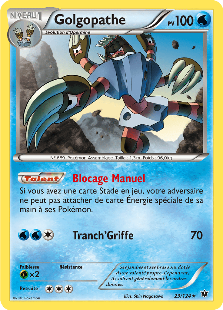 Golgopathe - XY Impact des Destins - 023 - Rare