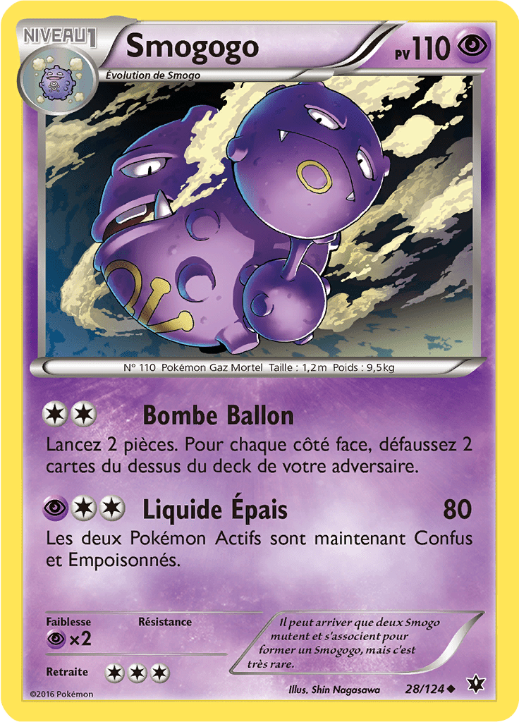 Smogogo - XY Impact des Destins - 028 - Peu commune