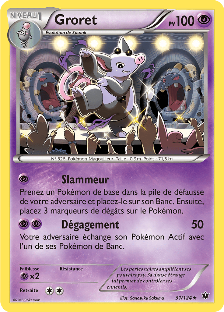 Groret - XY Impact des Destins - 031 - Rare