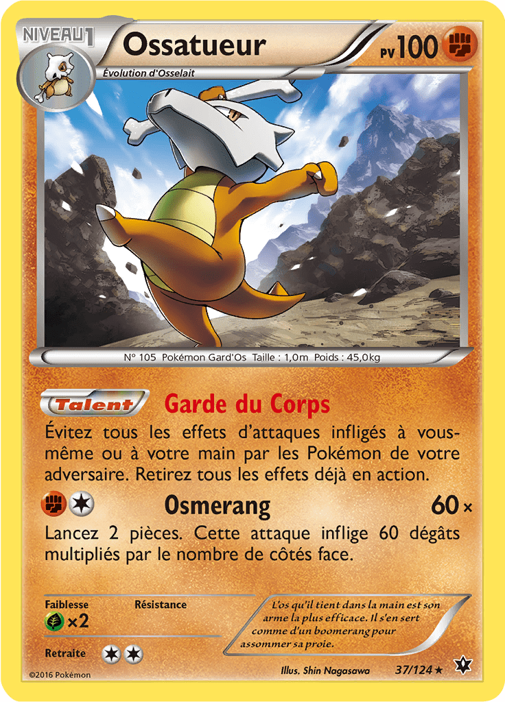 Ossatueur - XY Impact des Destins - 037 - Rare