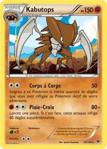 Kabutops - XY Impact des Destins - 039 - Rare