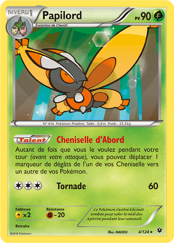 Papilord - XY Impact des Destins - 004 - Rare