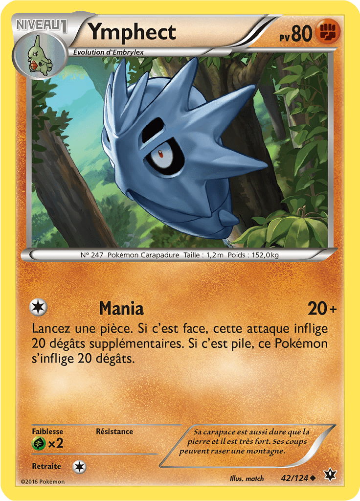 Ymphect - XY Impact des Destins - 042 - Peu commune