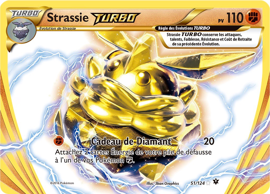 Strassie - XY Impact des Destins - 051 - TURBO rare
