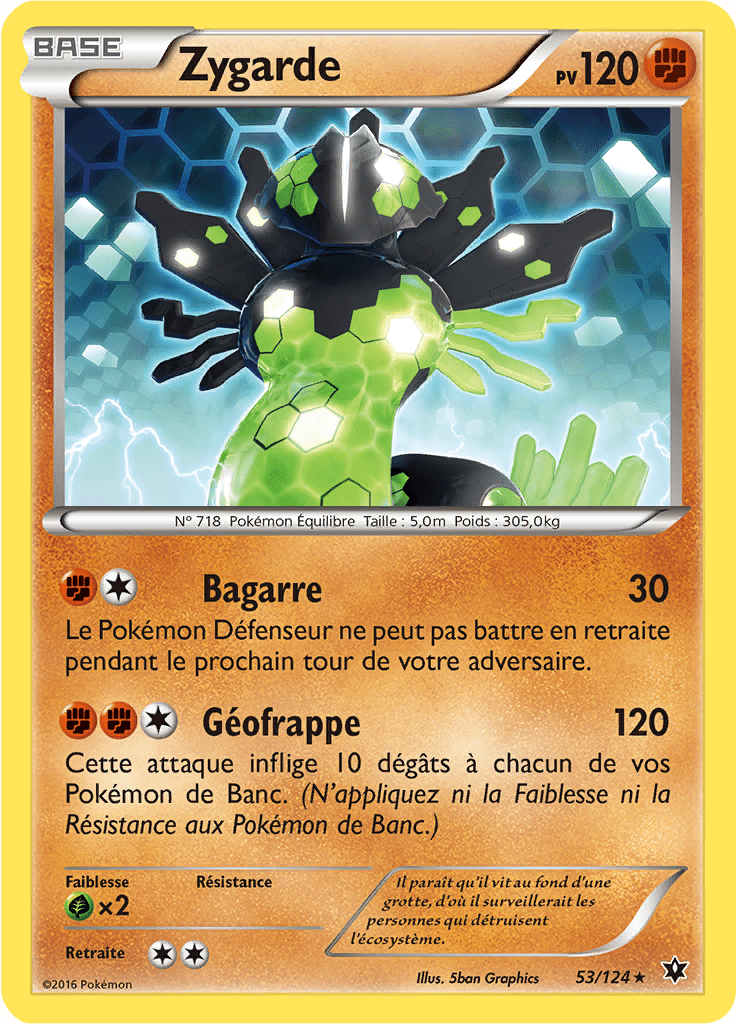 Zygarde - XY Impact des Destins - 053 - Rare
