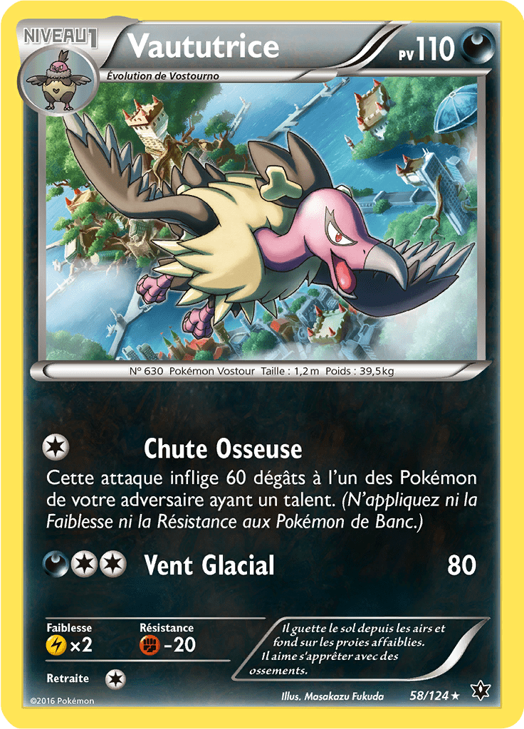 Vaututrice - XY Impact des Destins - 058 - Rare