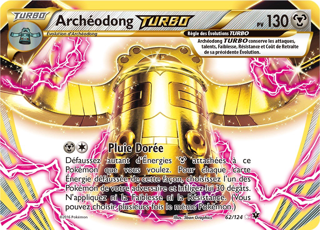 Archéodong - XY Impact des Destins - 062 - TURBO rare