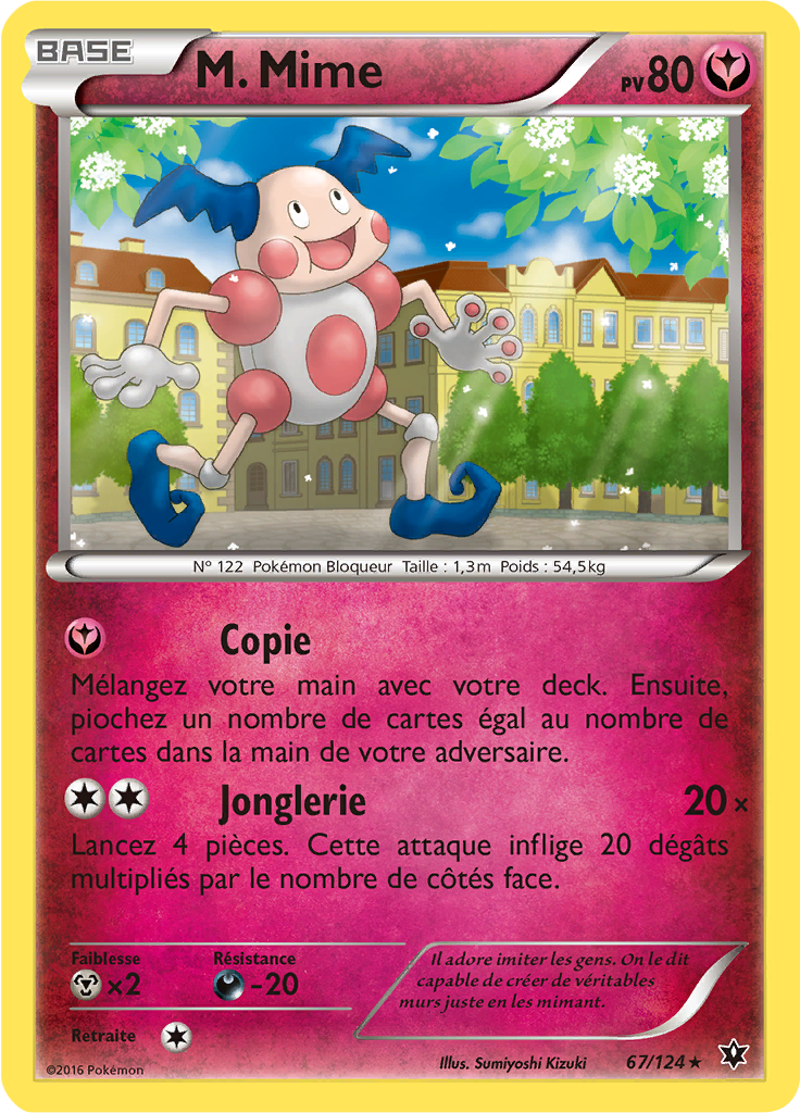 M. Mime - XY Impact des Destins - 067 - Rare