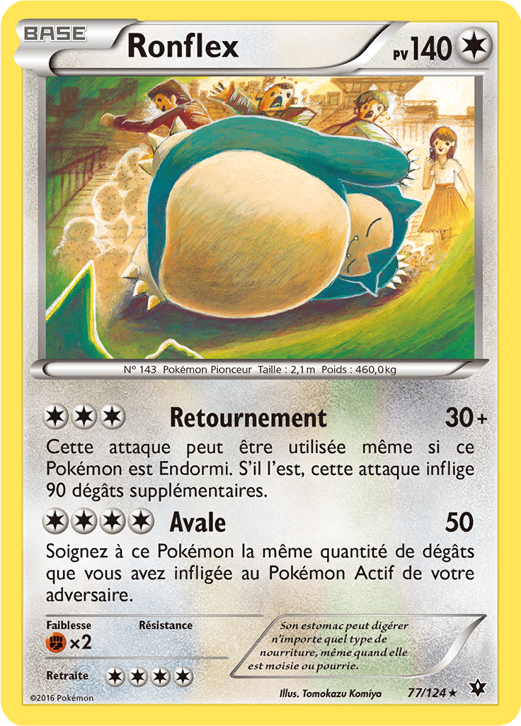 Ronflex - XY Impact des Destins - 077 - Rare