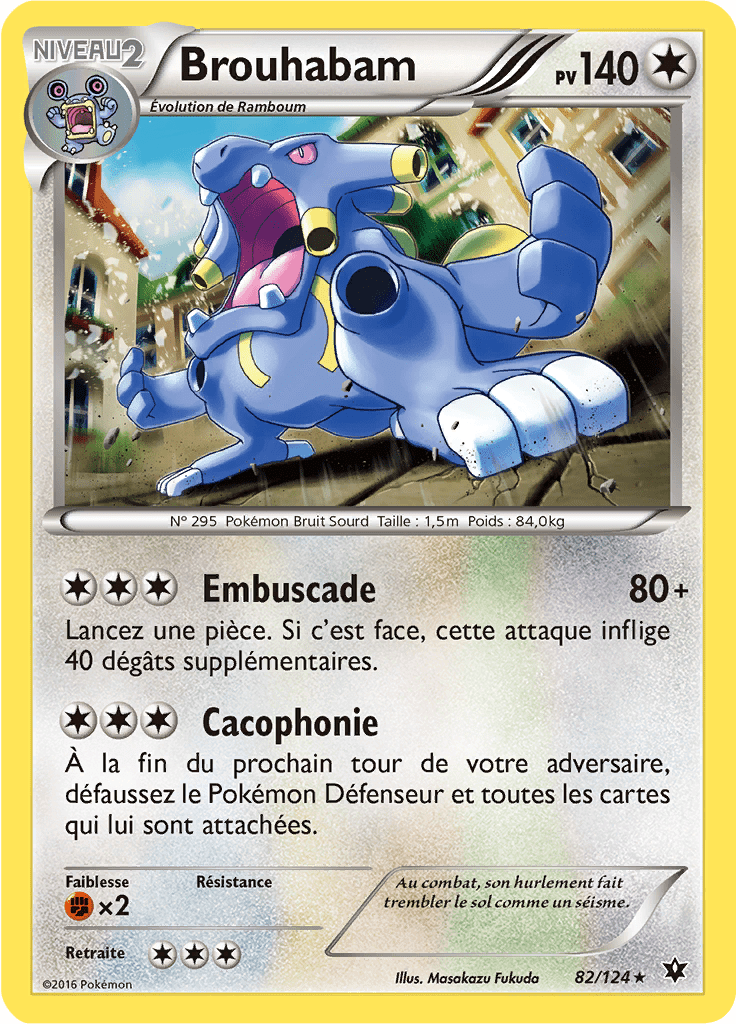 Brouhabam - XY Impact des Destins - 082 - Rare