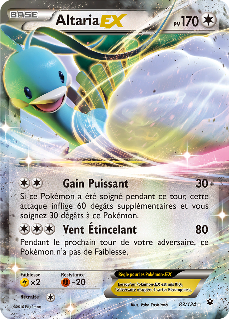 Altaria - XY Impact des Destins - 083 - Holographique rare EX