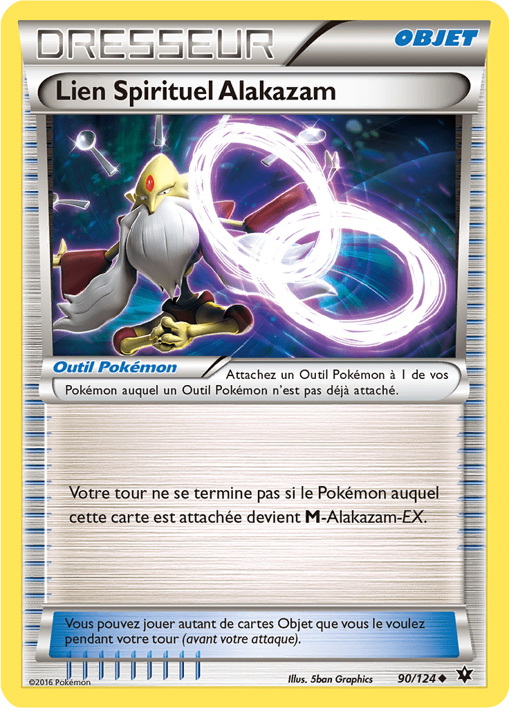 Lien Spirituel Alakazam - XY Impact des Destins - 090 - Peu commune
