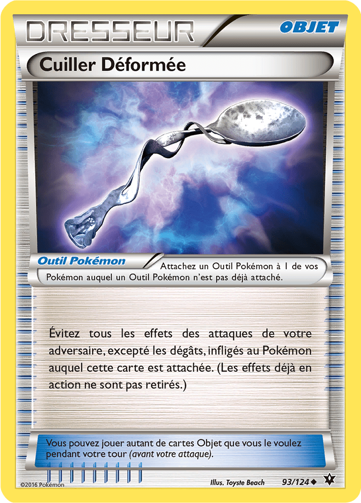 Cuiller Déformée - XY Impact des Destins - 093 - Peu commune