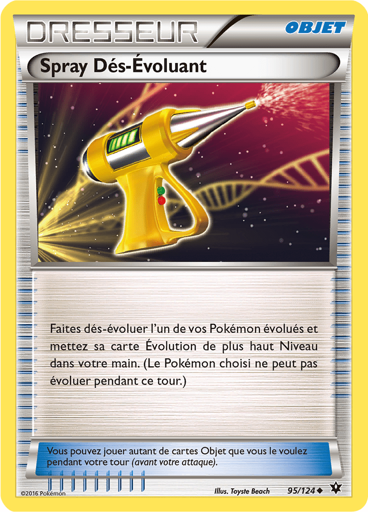 Spray Dés-Évoluant - XY Impact des Destins - 095 - Peu commune