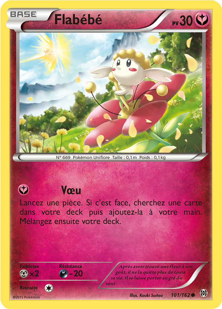 Flabébé - XY Impulsion TURBO - 101 - Commune