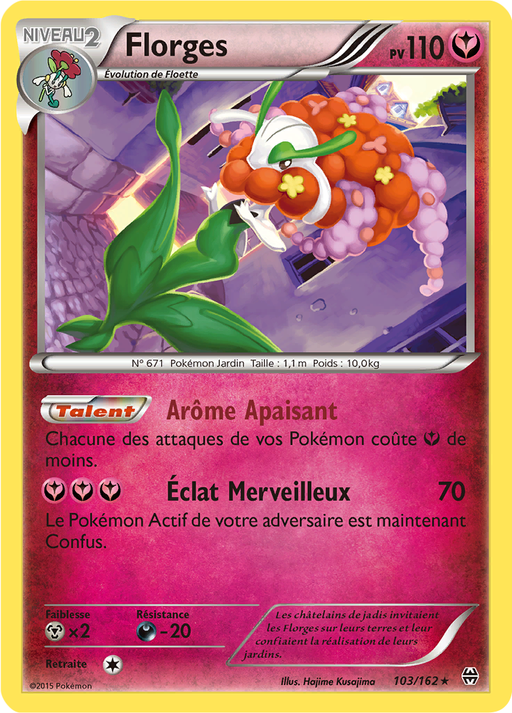 Florges - XY Impulsion TURBO - 103 - Rare