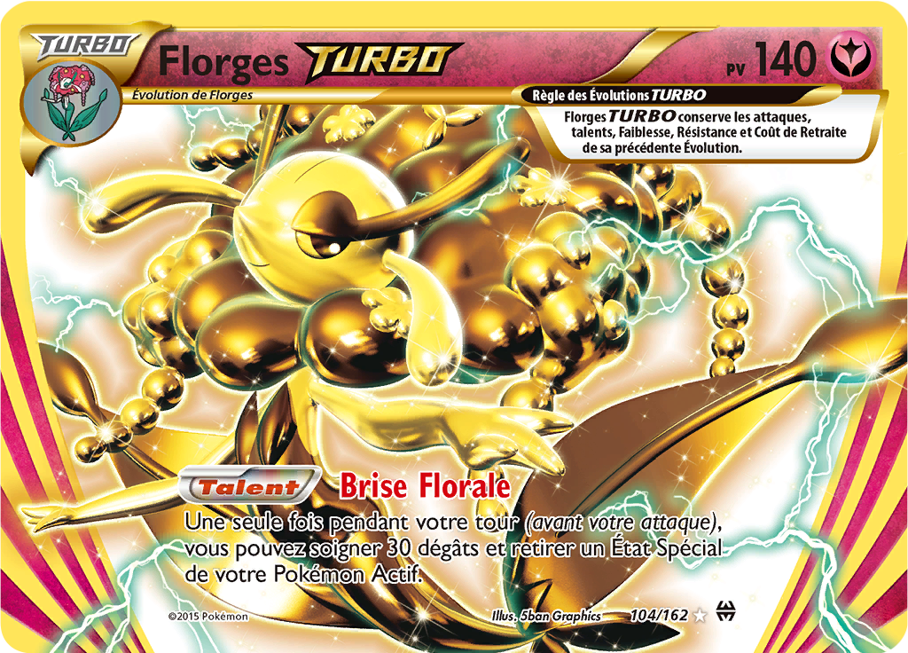 Florges - XY Impulsion TURBO - 104 - TURBO rare