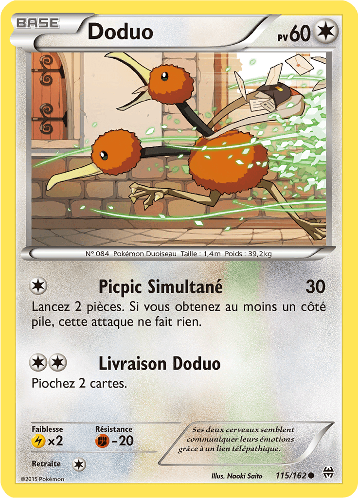 Doduo - XY Impulsion TURBO - 115 - Commune