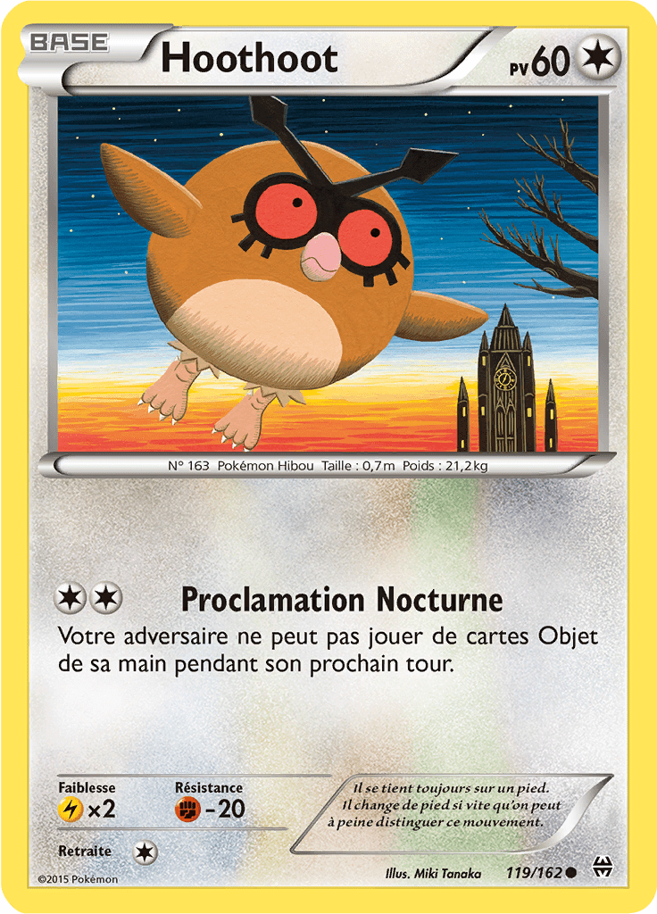 Hoothoot - XY Impulsion TURBO - 119 - Commune
