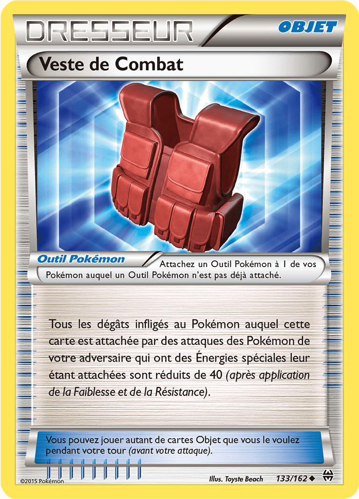 Veste de Combat - XY Impulsion TURBO - 133 - Peu commune