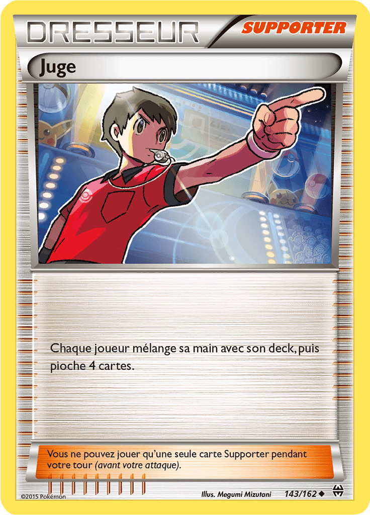 Juge - XY Impulsion TURBO - 143 - Peu commune