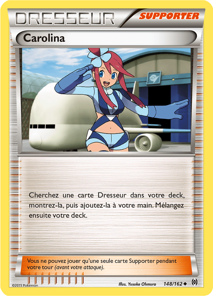Carolina - XY Impulsion TURBO - 148 - Peu commune