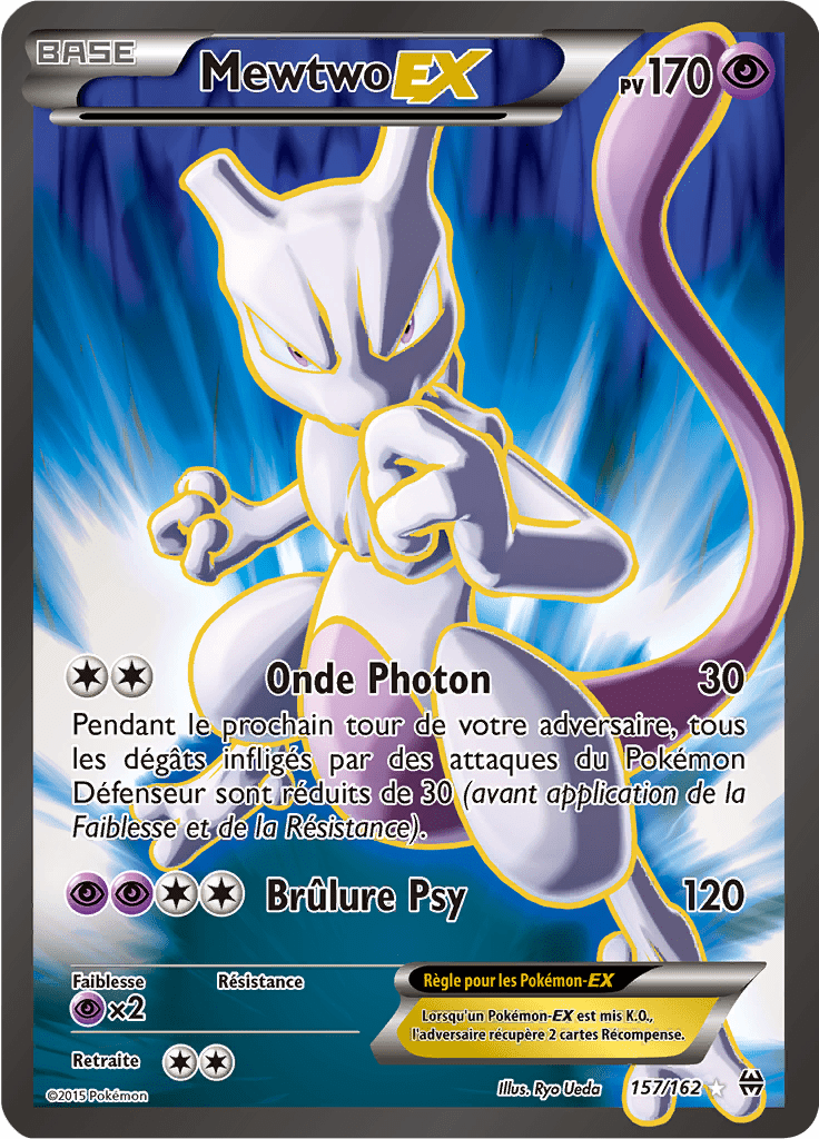 Mewtwo - XY Impulsion TURBO - 157 - Holographique rare EX