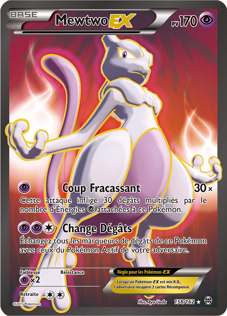 Mewtwo - XY Impulsion TURBO - 158 - Ultra rare