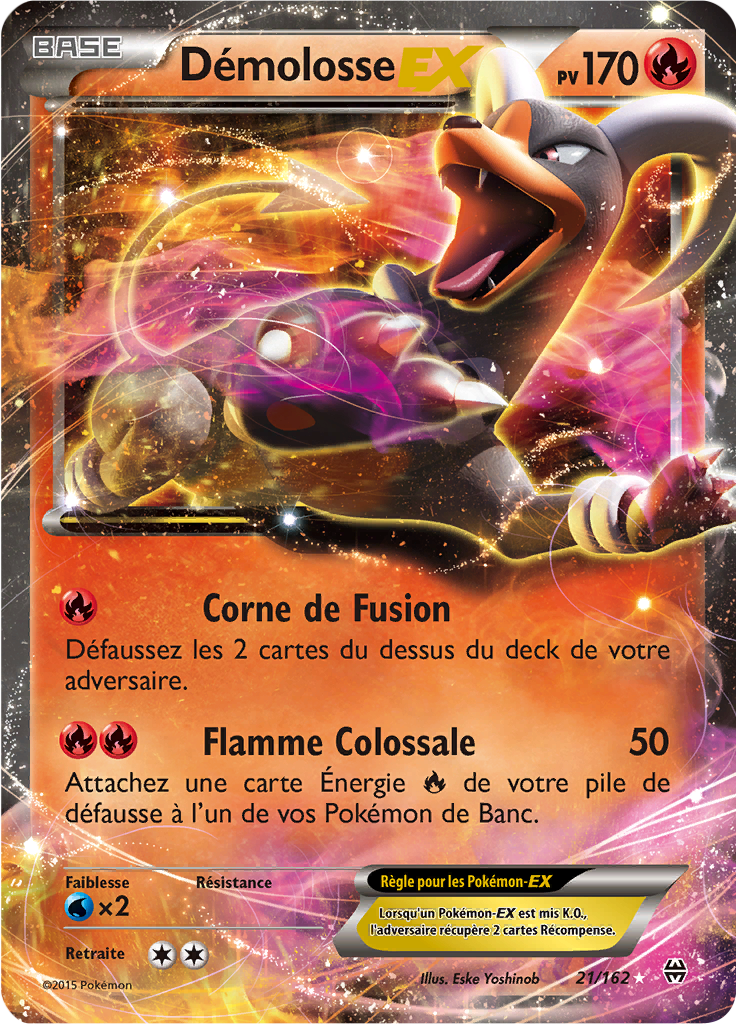 Démolosse - XY Impulsion TURBO - 021 - Holographique rare EX