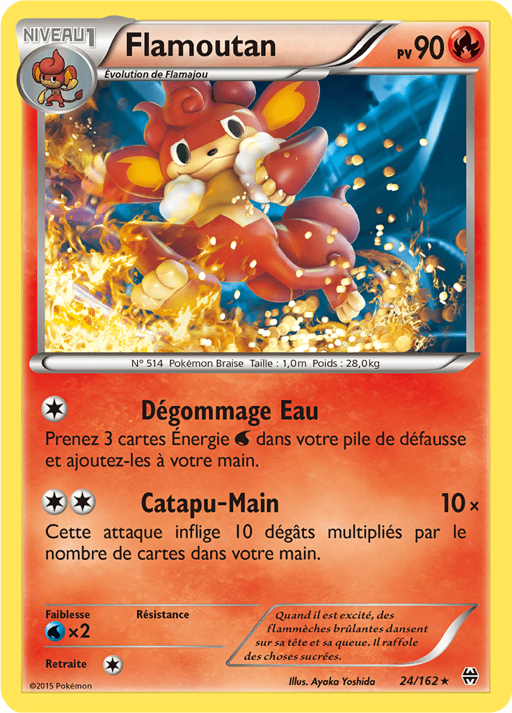 Flamoutan - XY Impulsion TURBO - 024 - Rare