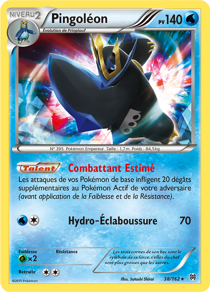 Pingoléon - XY Impulsion TURBO - 038 - Holographique rare