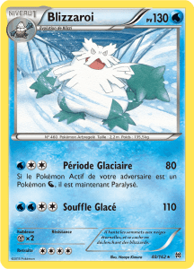 Blizzaroi - XY Impulsion TURBO - 040 - Rare