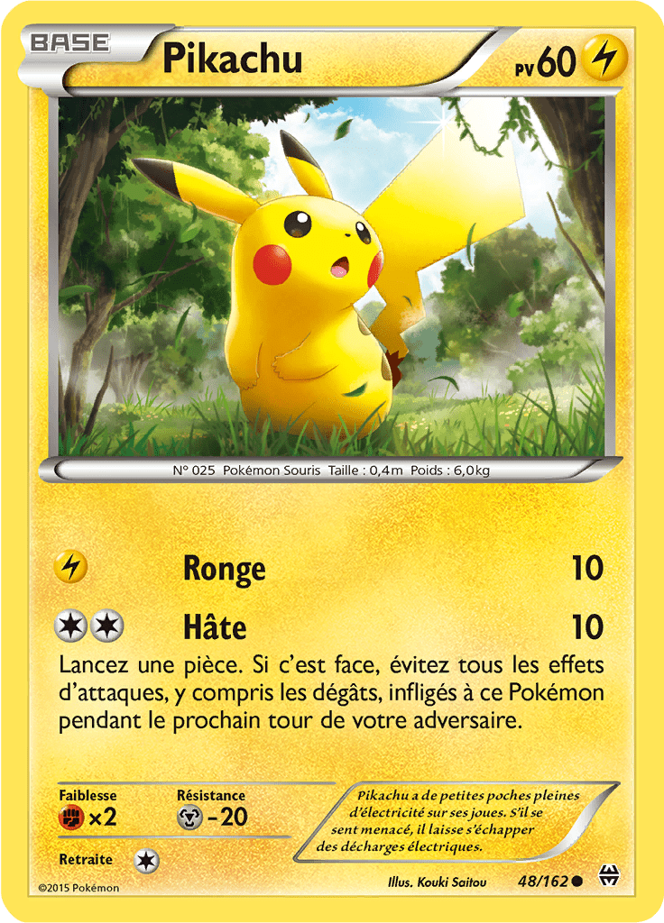 Pikachu - XY Impulsion TURBO - 048 - Commune