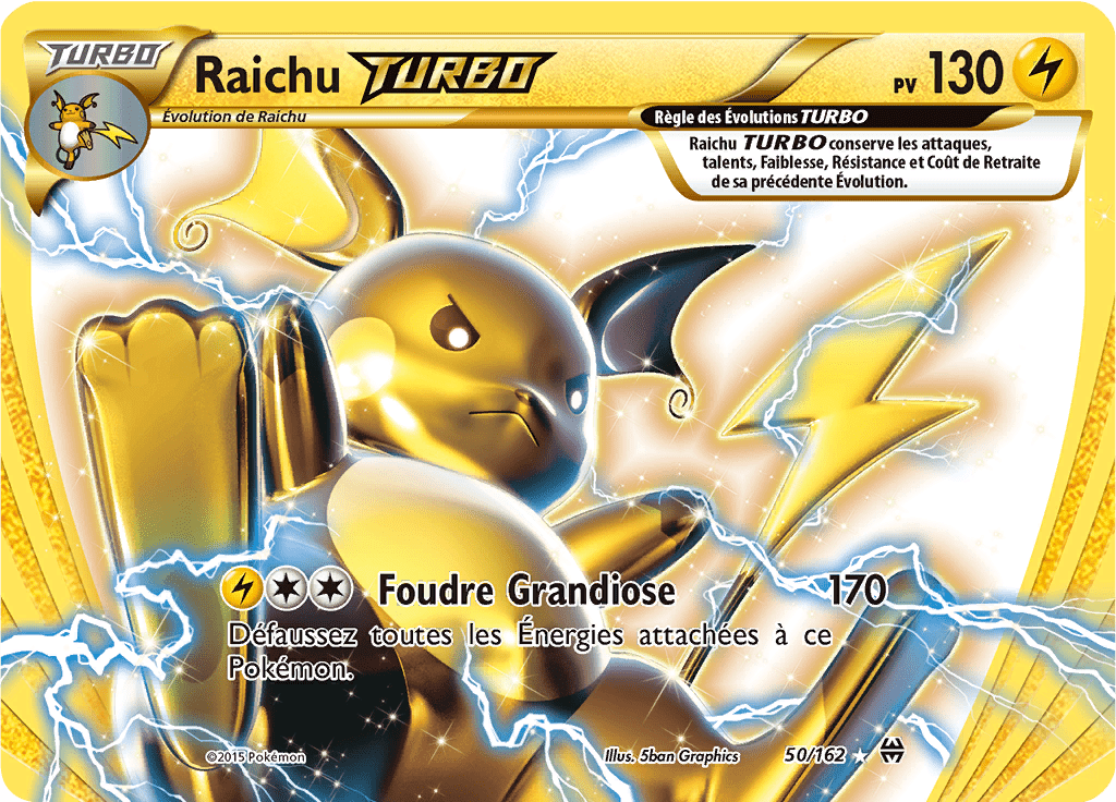 Raichu - XY Impulsion TURBO - 050 - TURBO rare